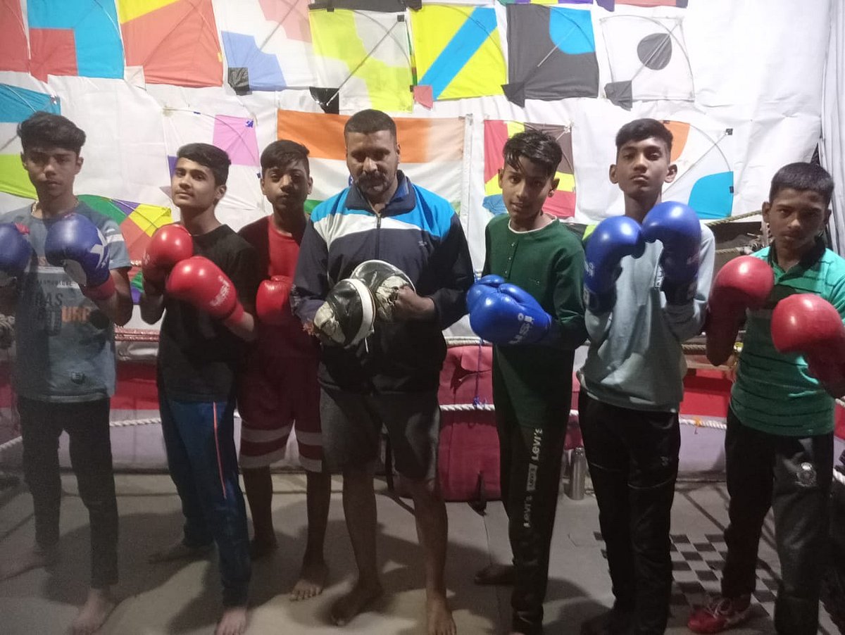 Indore Sports Update Students participate in boxing camp