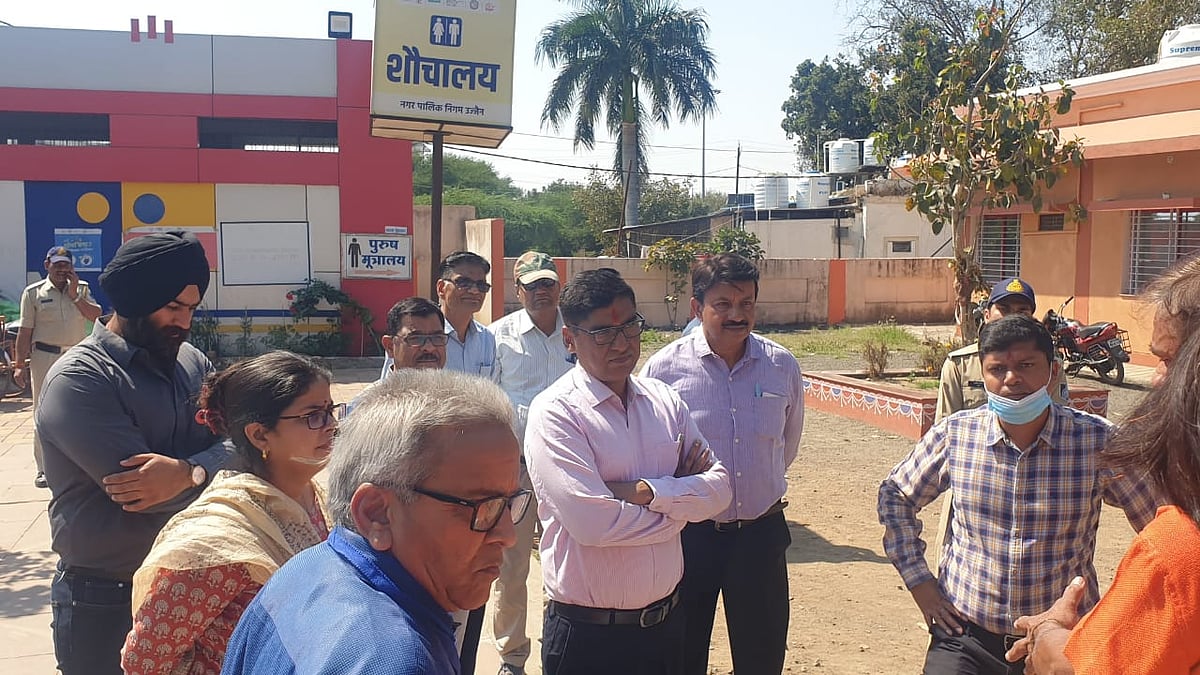 Ujjain: Collector expresses displeasure over delay in development works at Chintaman Ganesh Mandir