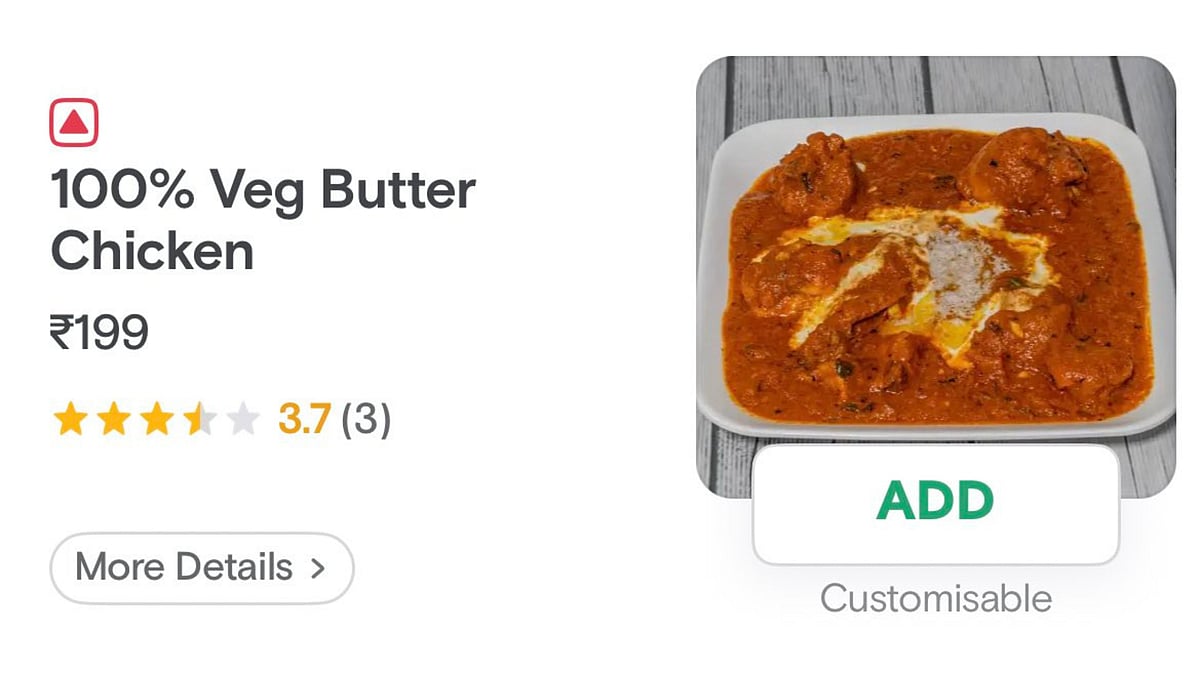 Heard of '100% Veg Butter Chicken?' Yes, it exists | Twitter