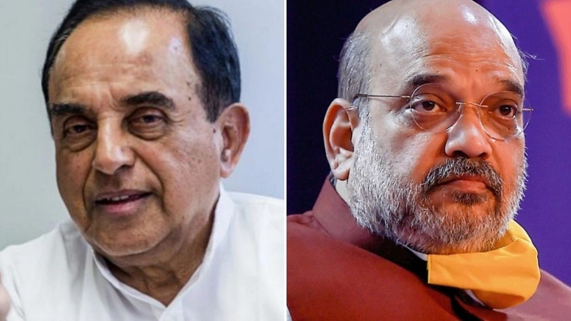 'Blatant lie or...': Subramanian Swamy takes jibe at Amit Shah's 'Indian borders safe' statement