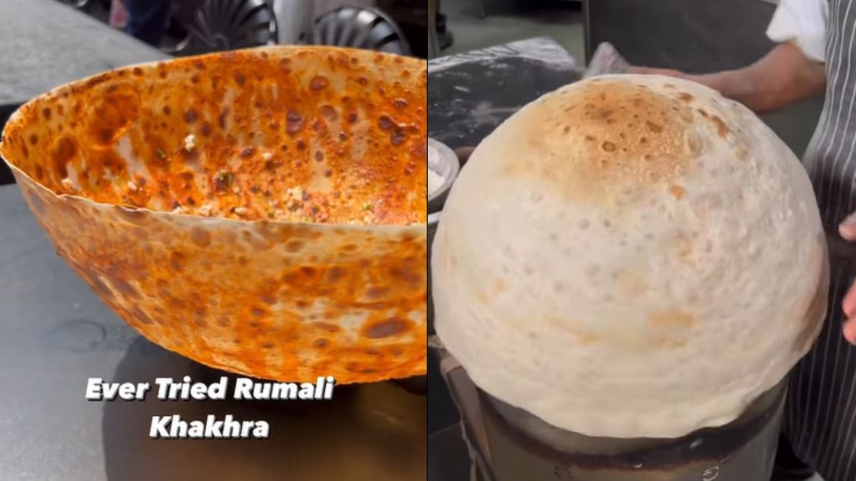 Not roti, ever tried Rumali Khakra? Check out Instagram reel if you are a foodie 