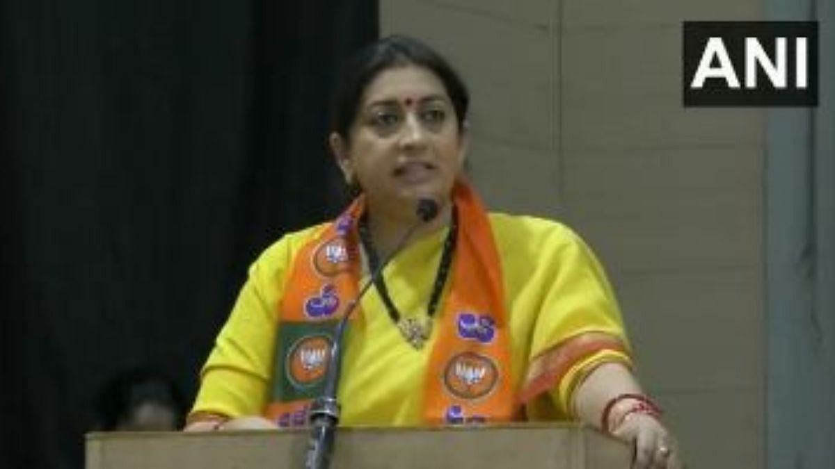Karnataka Elections 2023: Smriti Irani slams Jagadish Shettar, says 'those who cannot be of their ideology, can never be of the public'