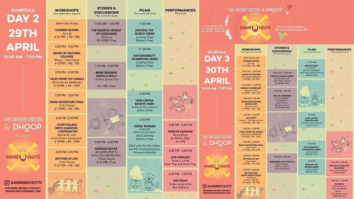 'Garmi Ki Chutti'- Summer Festival for kids