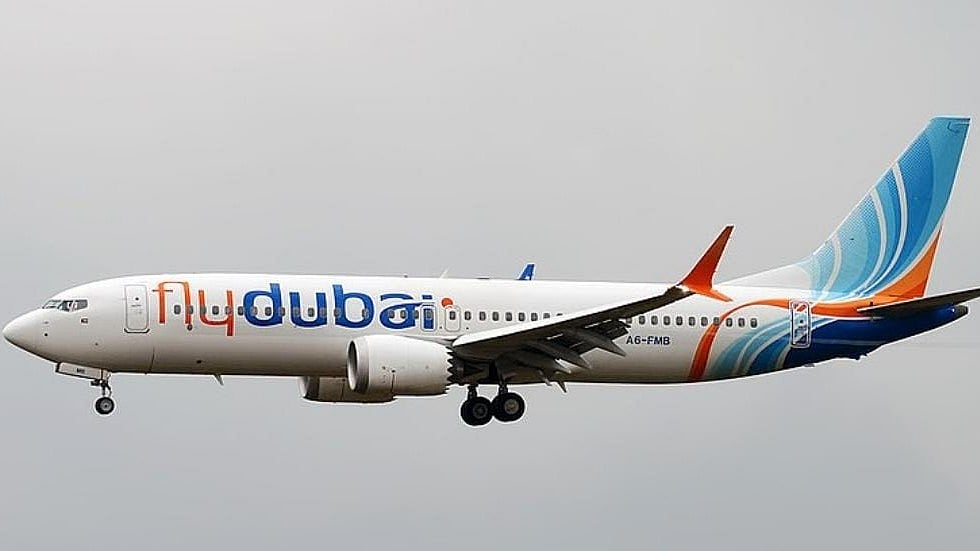 Watch: FlyDubai plane catches fire mid-air, trying to make emergency landing in Nepal's Dhading airport