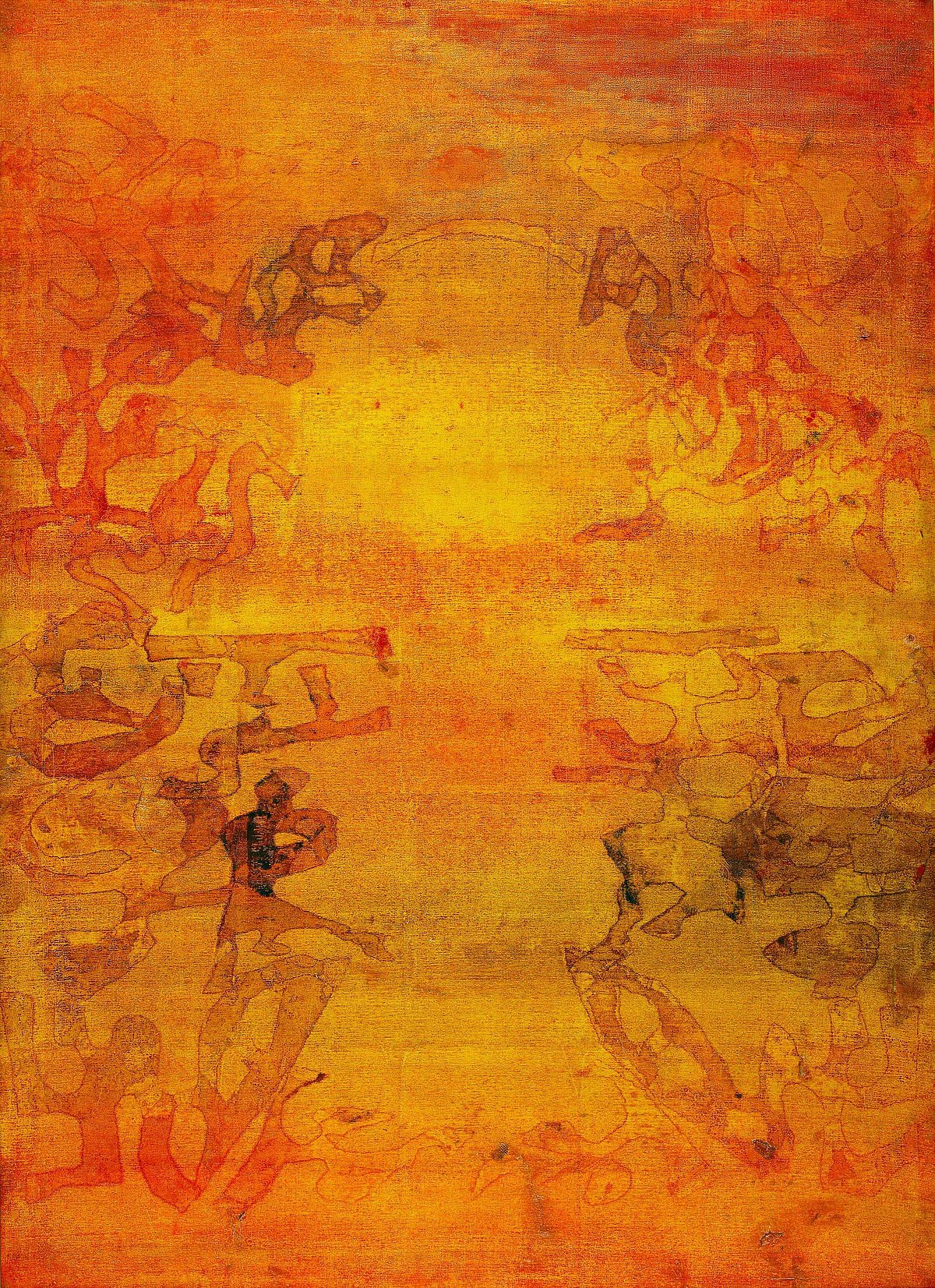 Artwork by V S Gaitonde