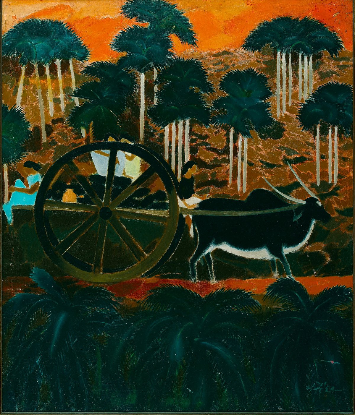 Artwork by N S Bendre