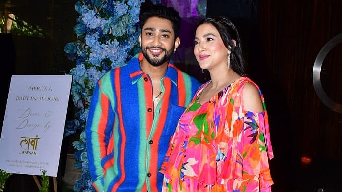 Gauahar Khan FLAUNTS her pregnancy glow in baby shower photos: Check Out