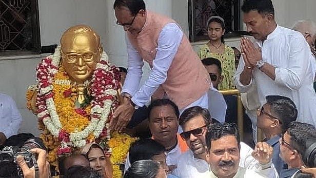 MP: Thousands pay tribute to Dr Ambedkar in Mhow