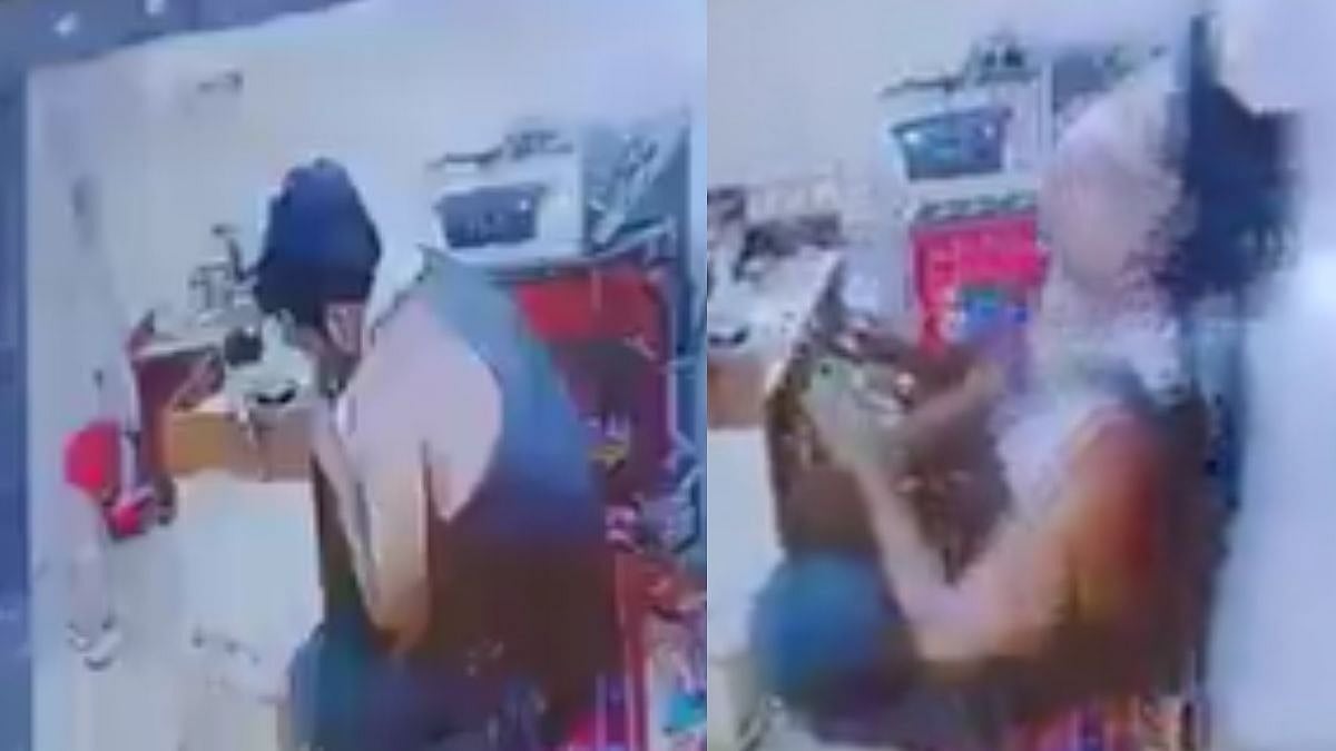 ON CAMERA: Bihar man suddenly collapses & dies during work at jewellery shop 
