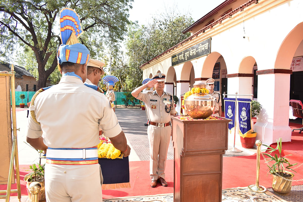 Madhya Pradesh: CRPF commemorates Shaurya Diwas in Neemuch