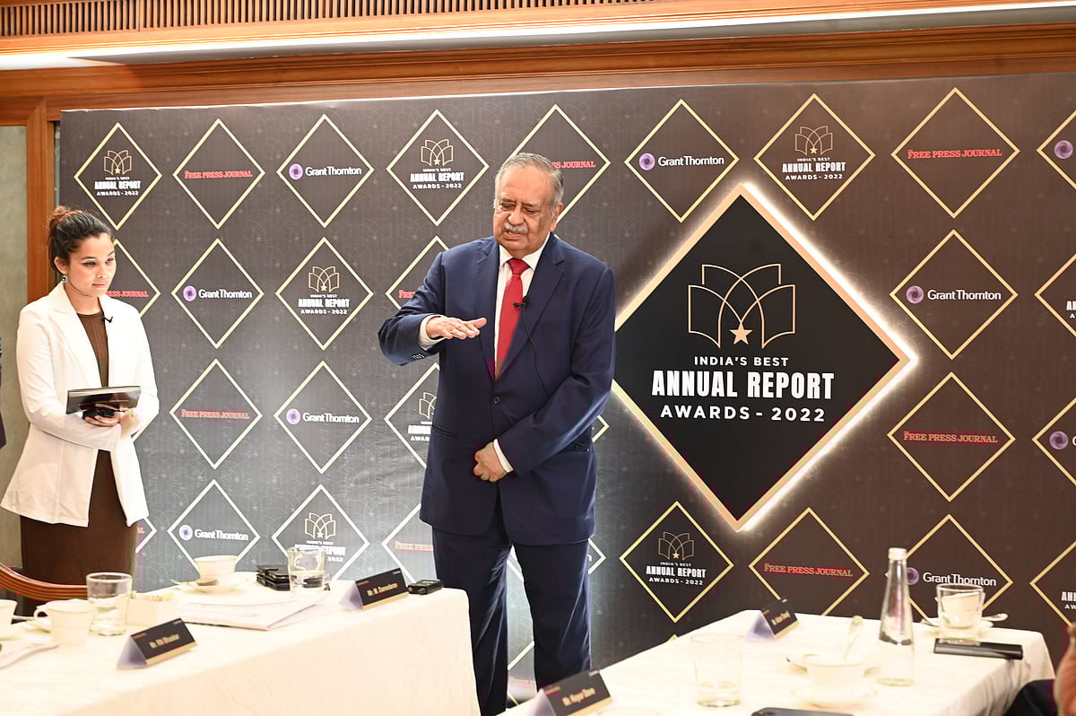 M. Damodaran, Jury Chair, India's Best Anuual Report Awards 2022