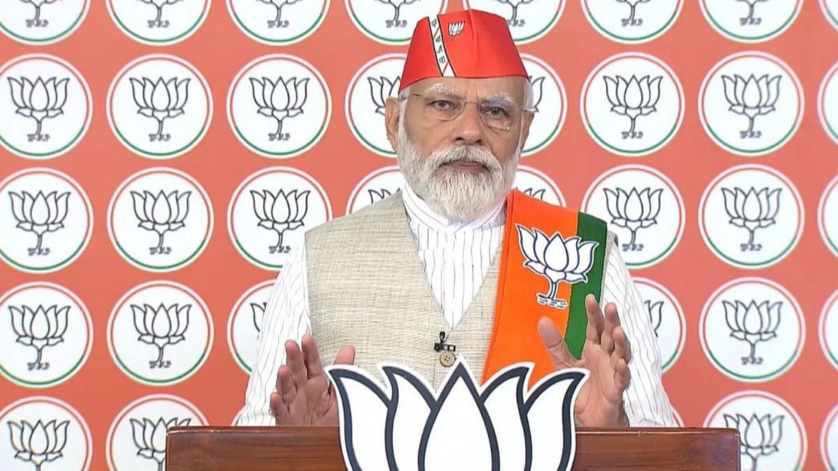 Karnataka Elections 2023: PM Modi interacts with BJP workers ahead of polls virtually