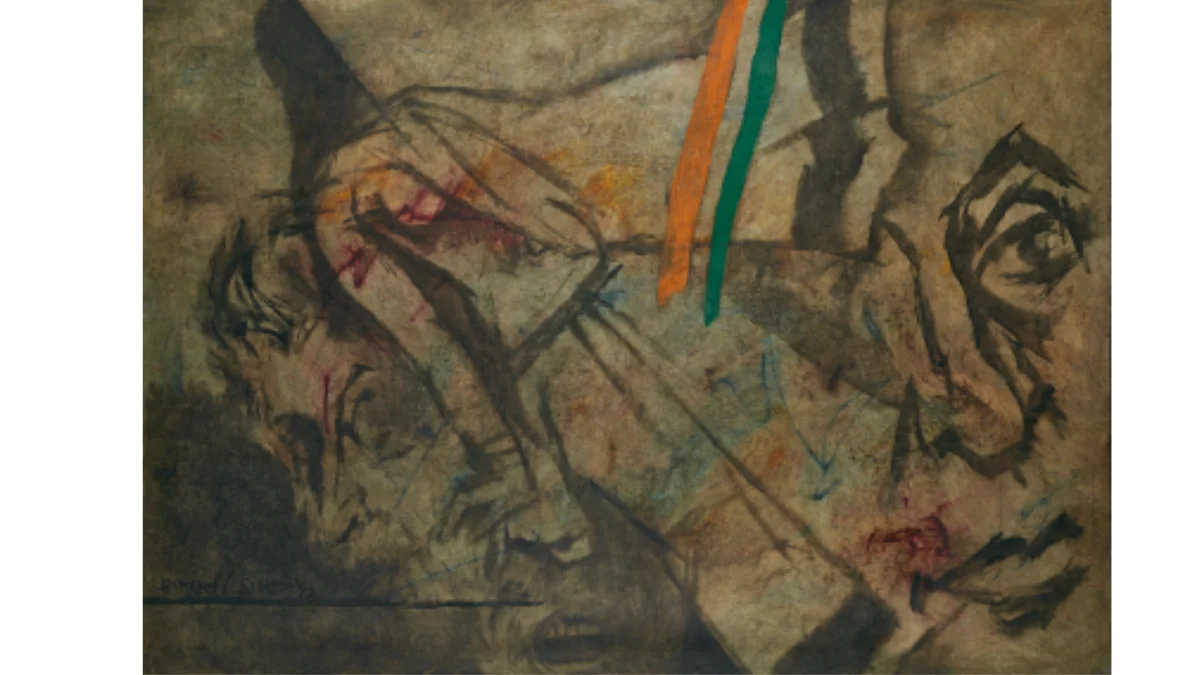 M.F. Husain
1972
Oil on canvas
68h x 96w in