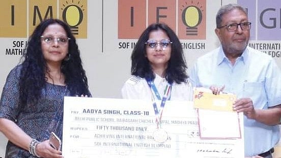 Bhopal: 3 students shine at Olympiad awards 2022-23
