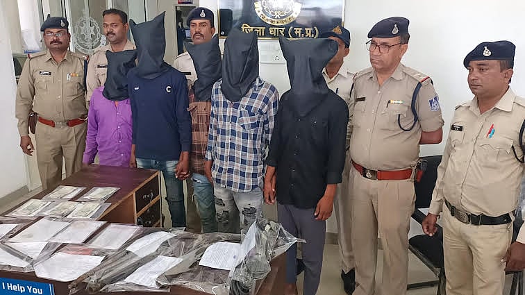 Madhya Pradesh: Five held planning to loot petrol pump in Pithampur 