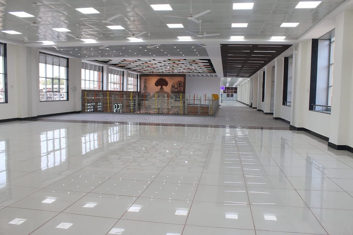 Executive lounge at new building of Bhopal railway station