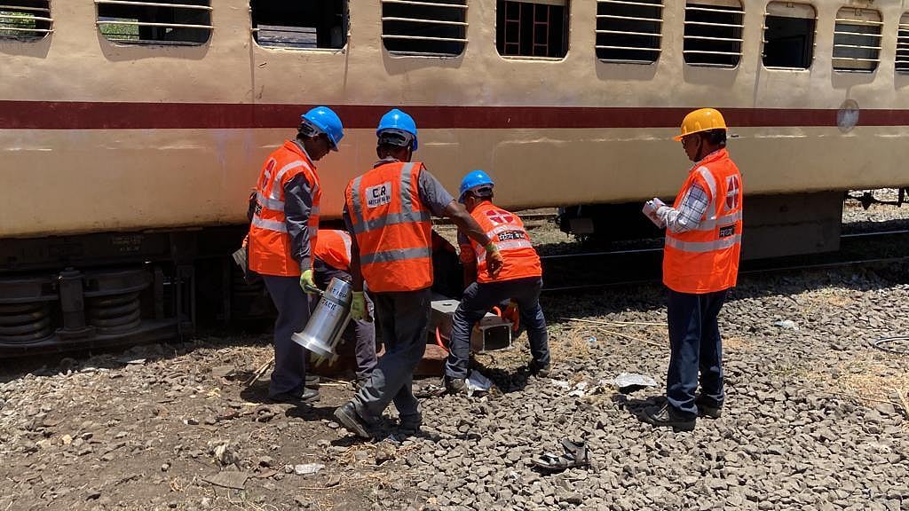 Mumbai: In effort to safeguard lives in calamitous events, rail body & NDRF teams conduct mock drills at Matunga