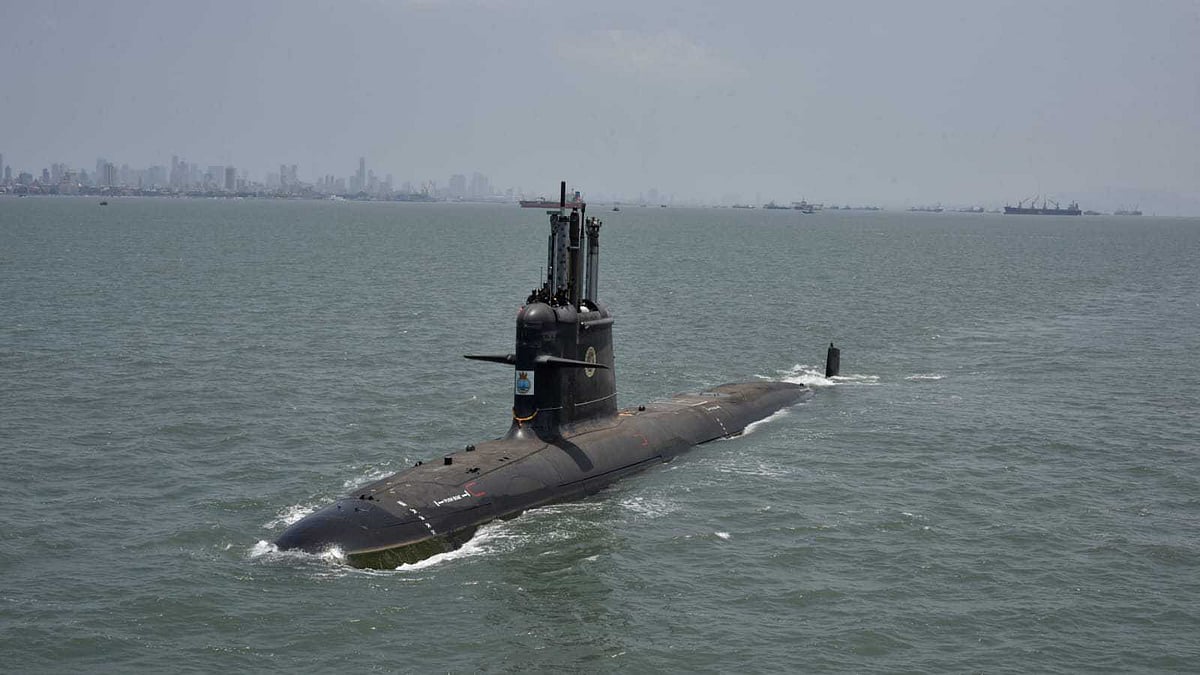 Indian Navy commences 1st sea sortie of 6th scorpene submarine 'Vaghsheer'