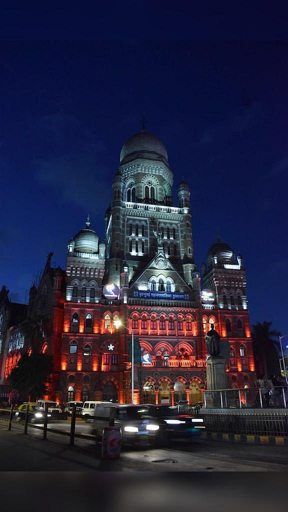Mumbai: BMC building lit up in colours of Poland flag to mark its Constitution Day