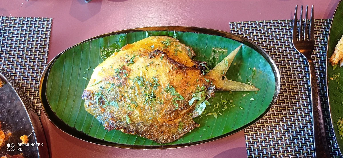 Stuffed Pomfret