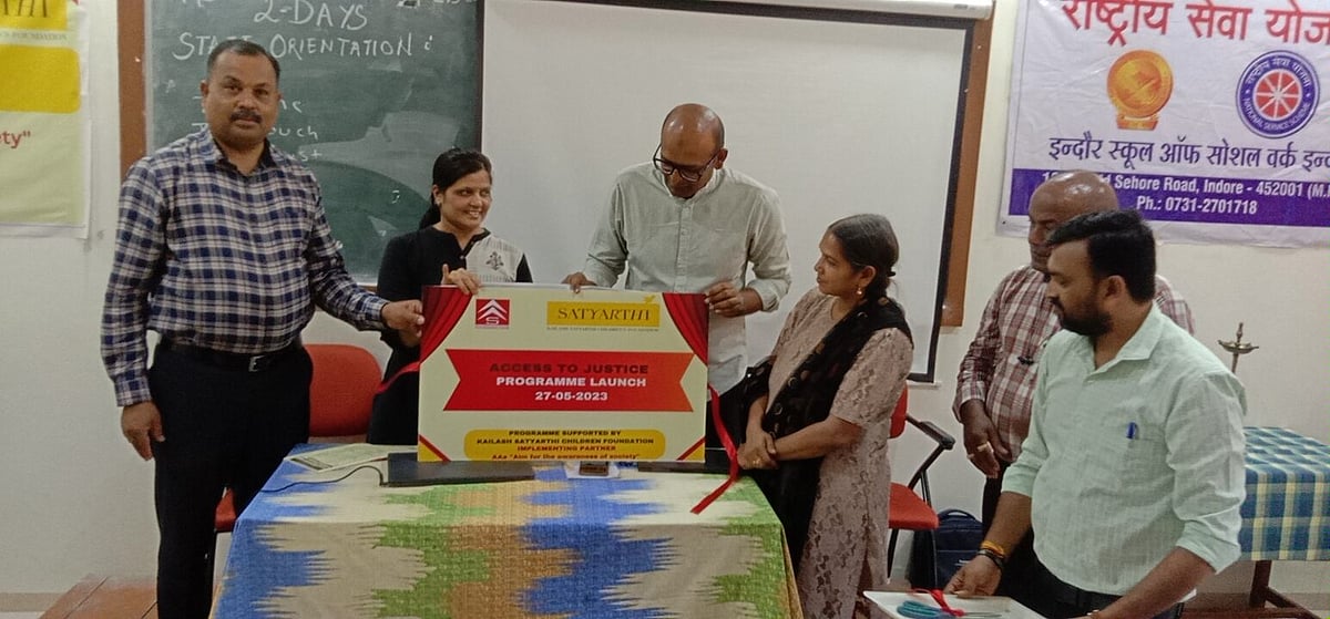 Indore: Childline launches ‘Access to Justice’ with Kailash Satyarthi Foundation