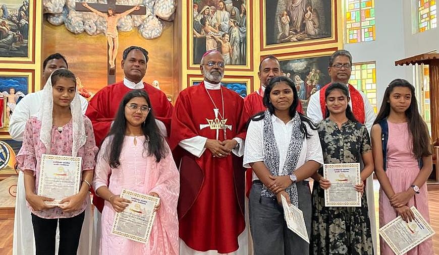 Indore: Catholic society celebrates festival of Pentecost