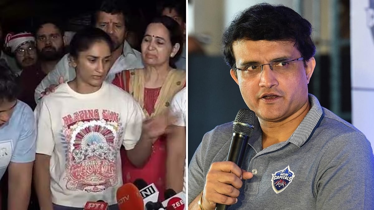 Vinesh Phogat invites Sourav Ganguly to Jantar Mantar protest after his