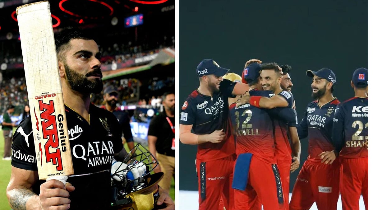 Virat Kohli and RCB. | (Credits: Twitter)