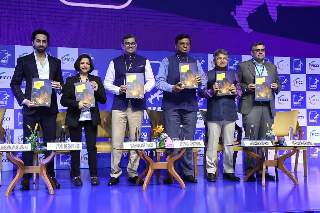 Ayushmann Khurrana (l) at the event