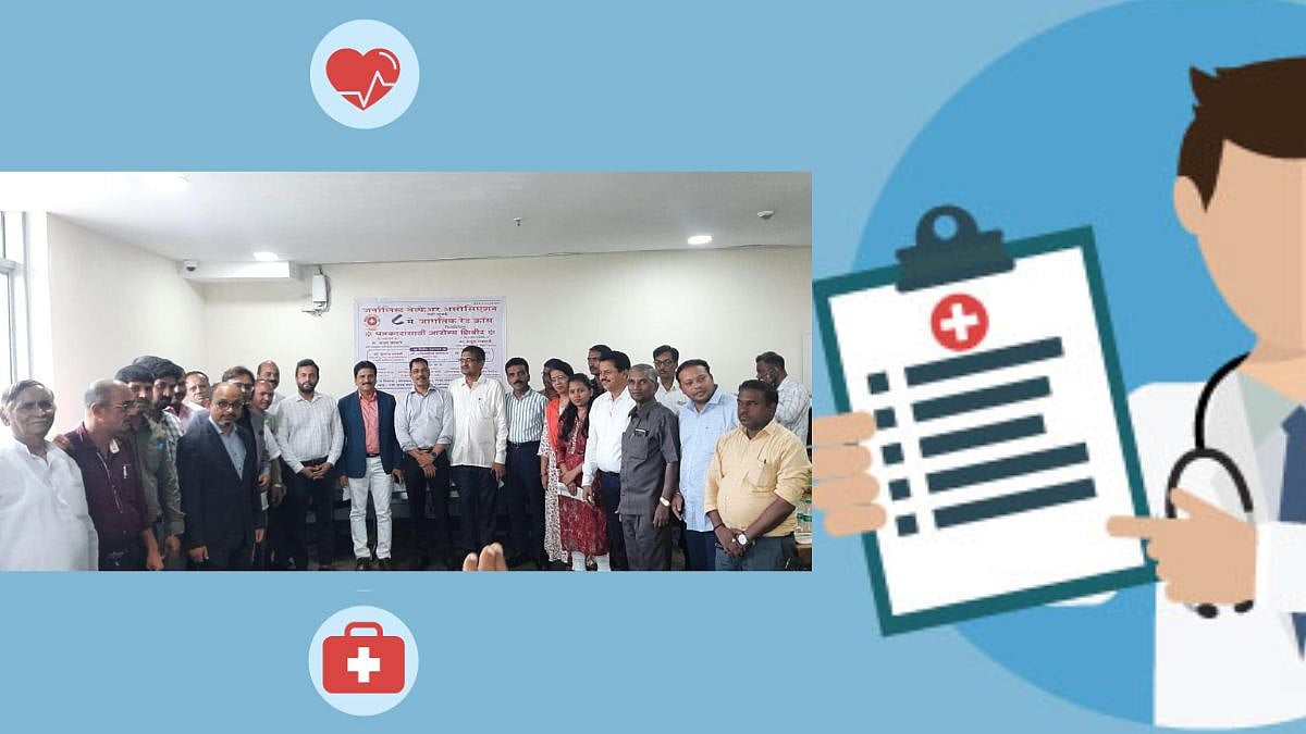 Health camp in Navi Mumbai: Over 40 journalists undergo medical check-up on Red Cross Day 
