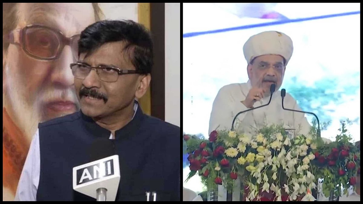 'Ye Dar Acha Hai': Sanjay Raut's Swipe At Amit Shah Over Nanded Speech