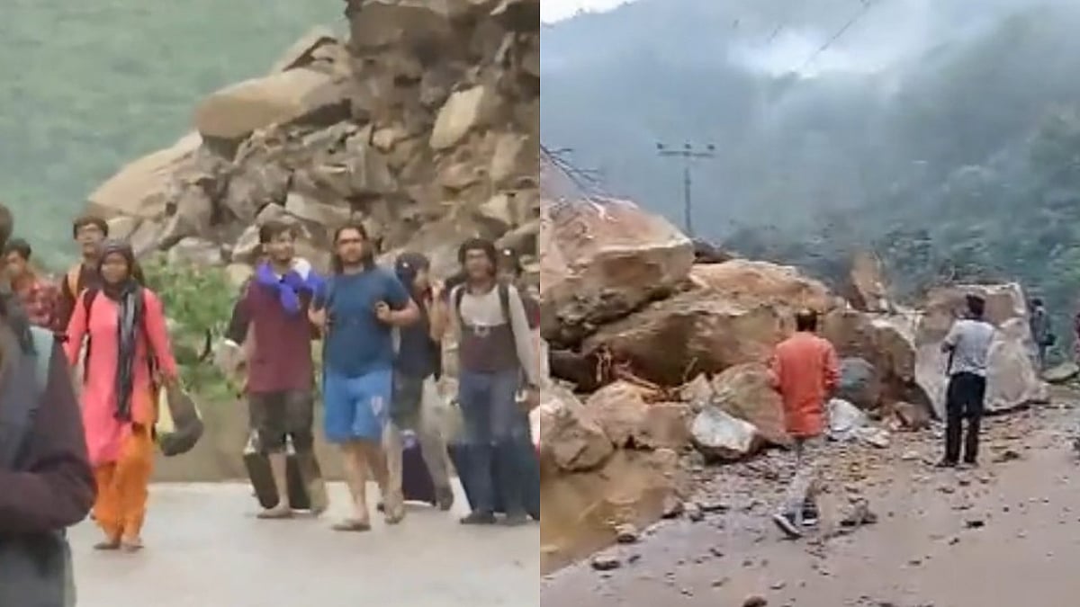 WATCH: Landslide-Hit Chandigarh-Manali Highway Reopens After 20 Hours As Himachal Govt Issues Advisory