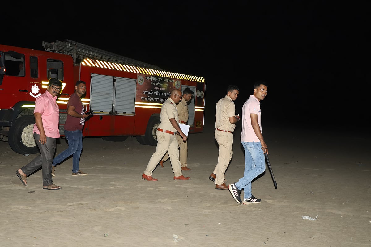 Rescue operation of 6 Boys of age group between 12 to 15 who were drowned inside sea at Juhu Koliwada in Mumbai.