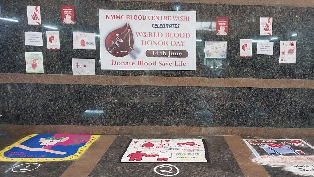 Navi Mumbai: Vashi Hospital Holds Events On World Blood Donation Day