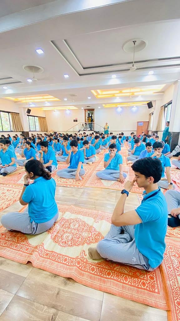 Children's camp at The Yoga Institute, Santacruz