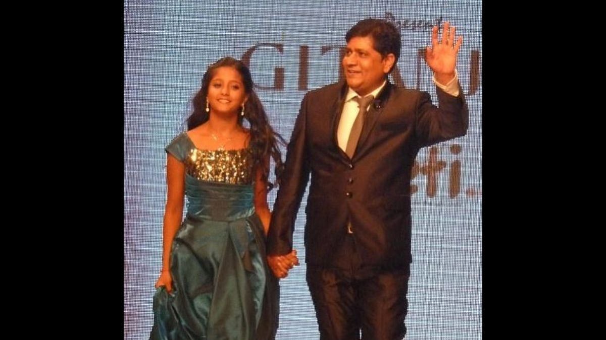 Ulka Gupta with her father Gagan Gupta