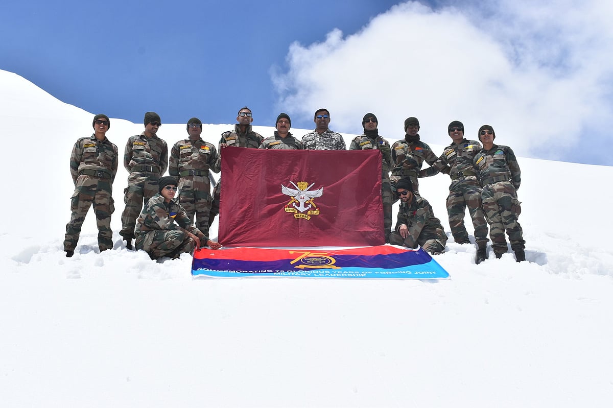 NDA Cadets Conclude Indira Col Hike As Part Of 75th Anniversary Celebrations