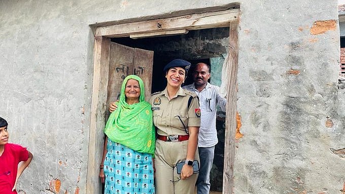 UP: IPS Officer Brightens 70-Year-Old Bulandshahr Woman's Life With Electricity Connection (Watch)