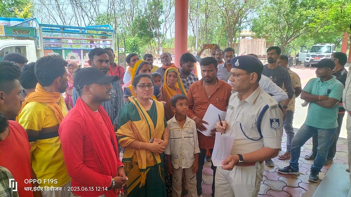 A large number of residents turned up in support of the priest | FP Photo