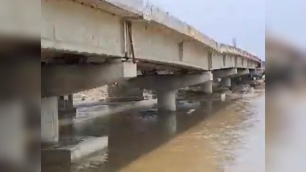 Another Under-construction Bridge Collapses in Bihar, 2nd Incident in a Month; Visuals Service
