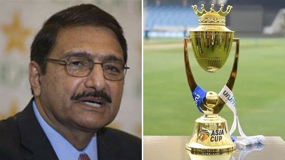 Zaka Ashraf not happy with Hybrid model for Asia Cup. | (Credits: Twitter)
