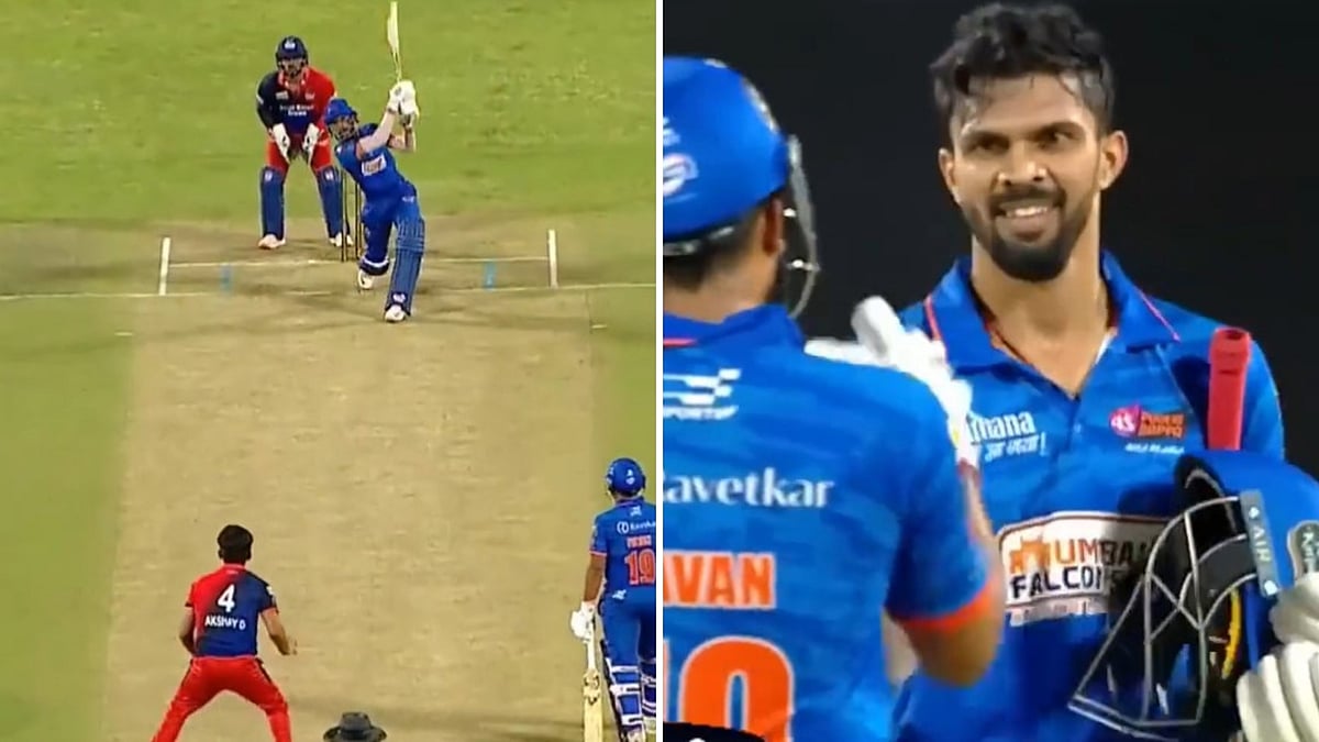 WATCH: Gaikwad Slams Five Sixes In Explosive Batting Display Racing To 22-Ball 50 In Maharashtra Premier League 