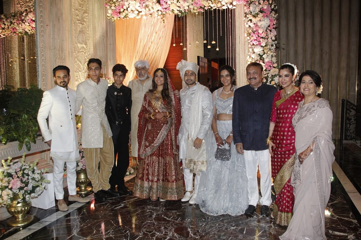 Krishna Bhatt-Vedant Sarda Wedding Reception: See Pics