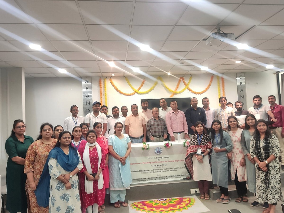 Indore: Training Programme Ends At SGSITS 