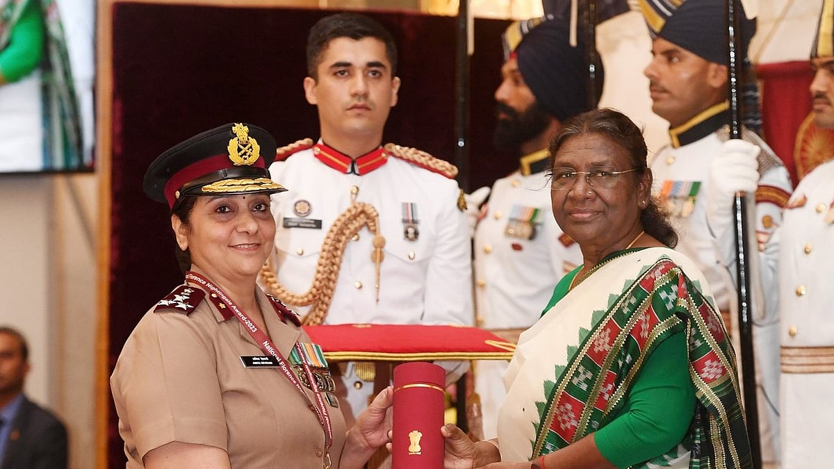 National Florence Nightingale Award:
Southern Command's Amita Devrani Honoured