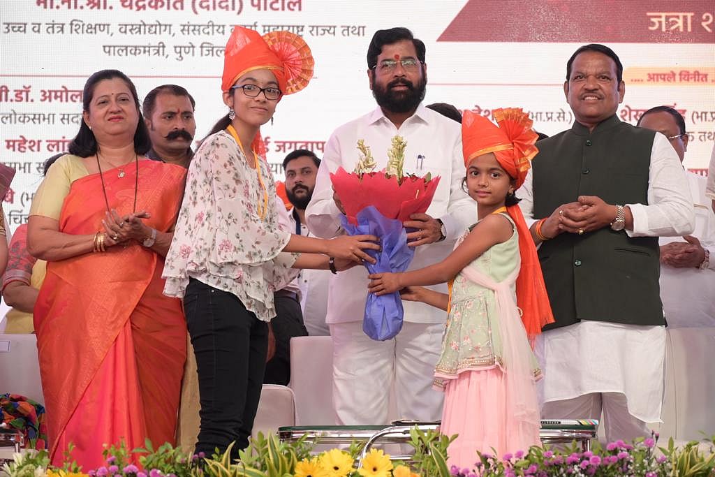 Pune: CM Distributes 'Shasan Aaplya Dari' Benefits To Citizens In Thergaon 
