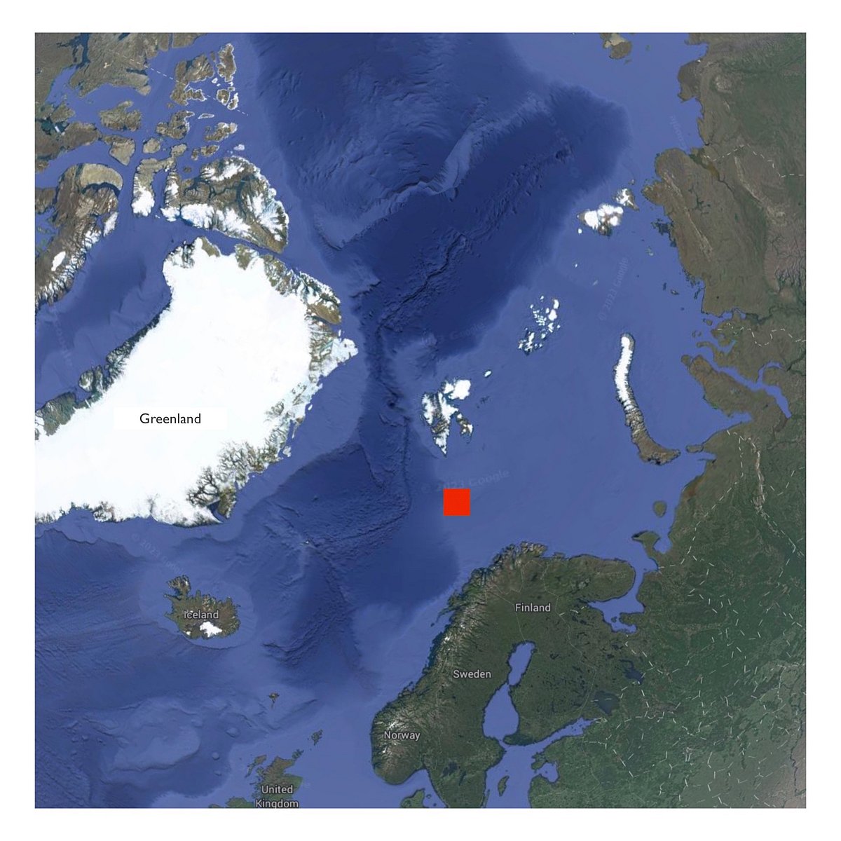 Borealis Mud Volcano's location