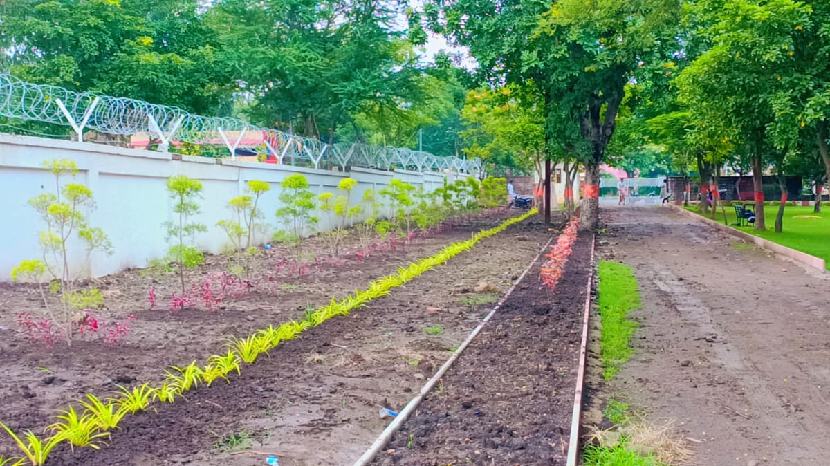 Bhopal: ‘Sanskriti Van’ Taking Shape; Landscaping Over, Pits Dug