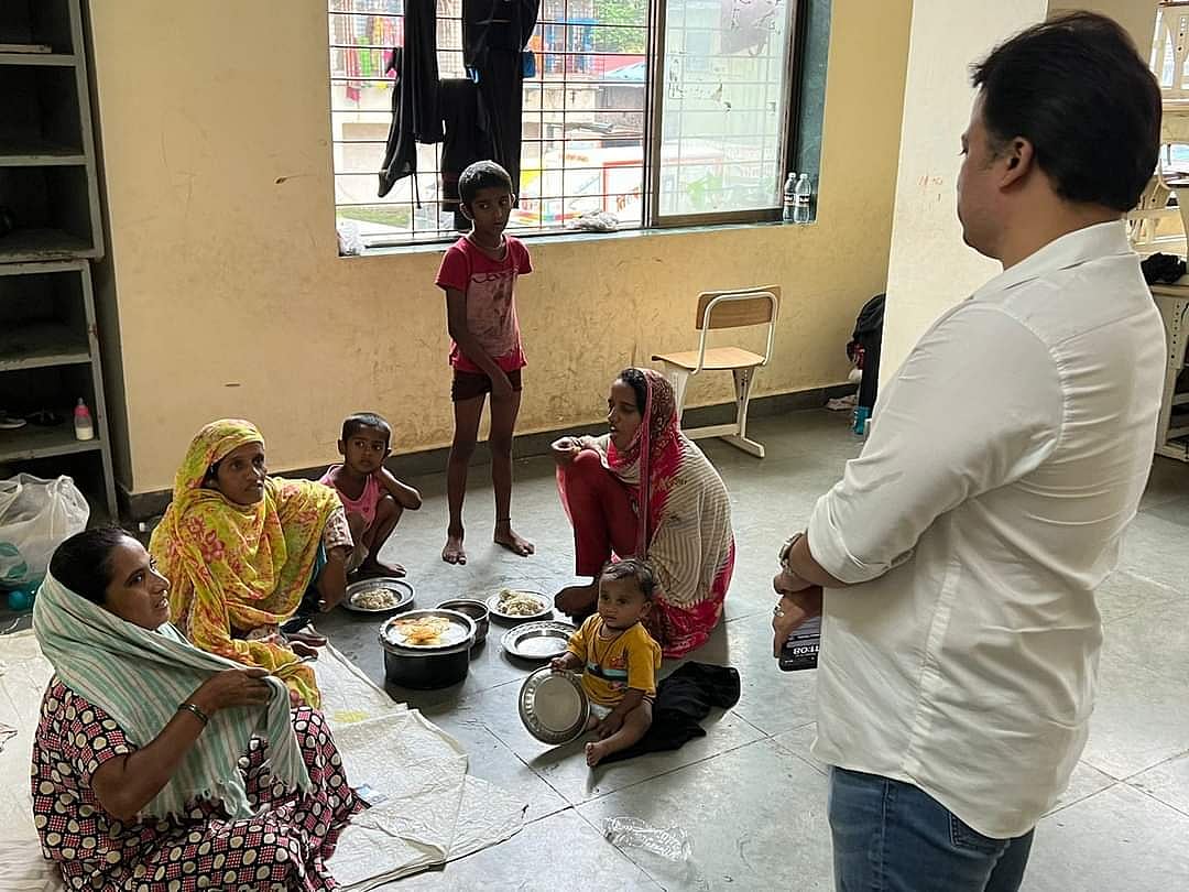 He interacted with families to learn about their necessities