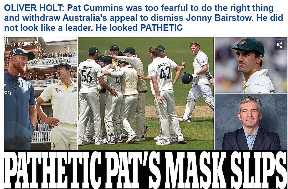 Pat Cummin's leadership as a captain faced the fury, highlighting the unethical dismissal